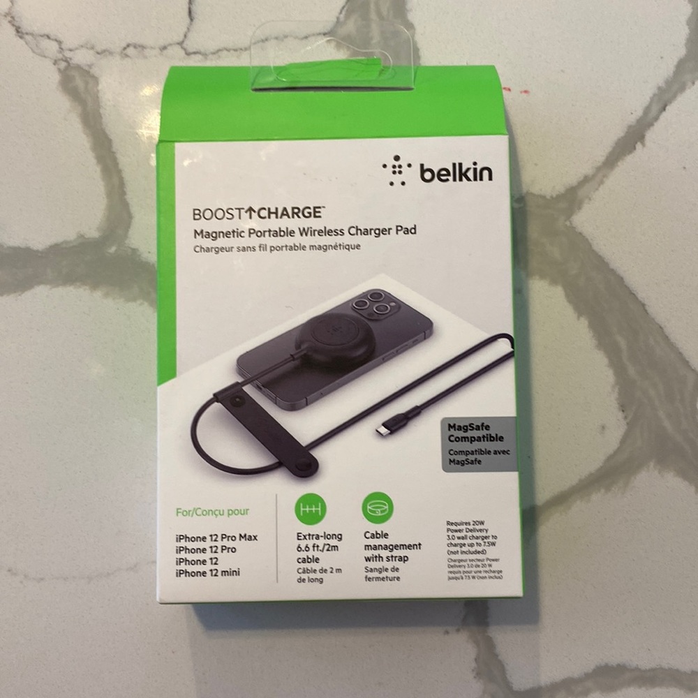 Belkin Wireless Charger iPhone 12, Mini, Pro, Pro Max